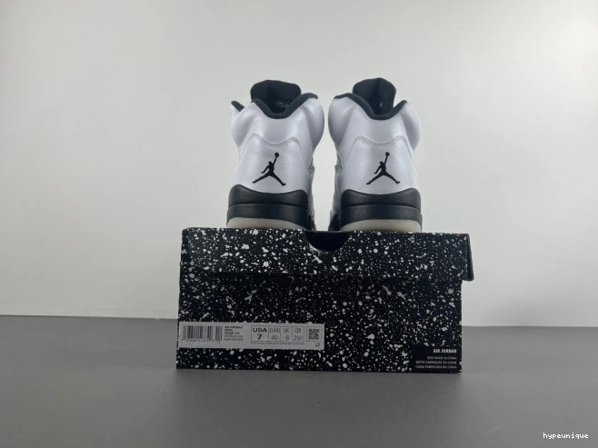 HYPE 5 RETRO DD0587-110 'WHITE JORDAN AIR BLACK' 0808
